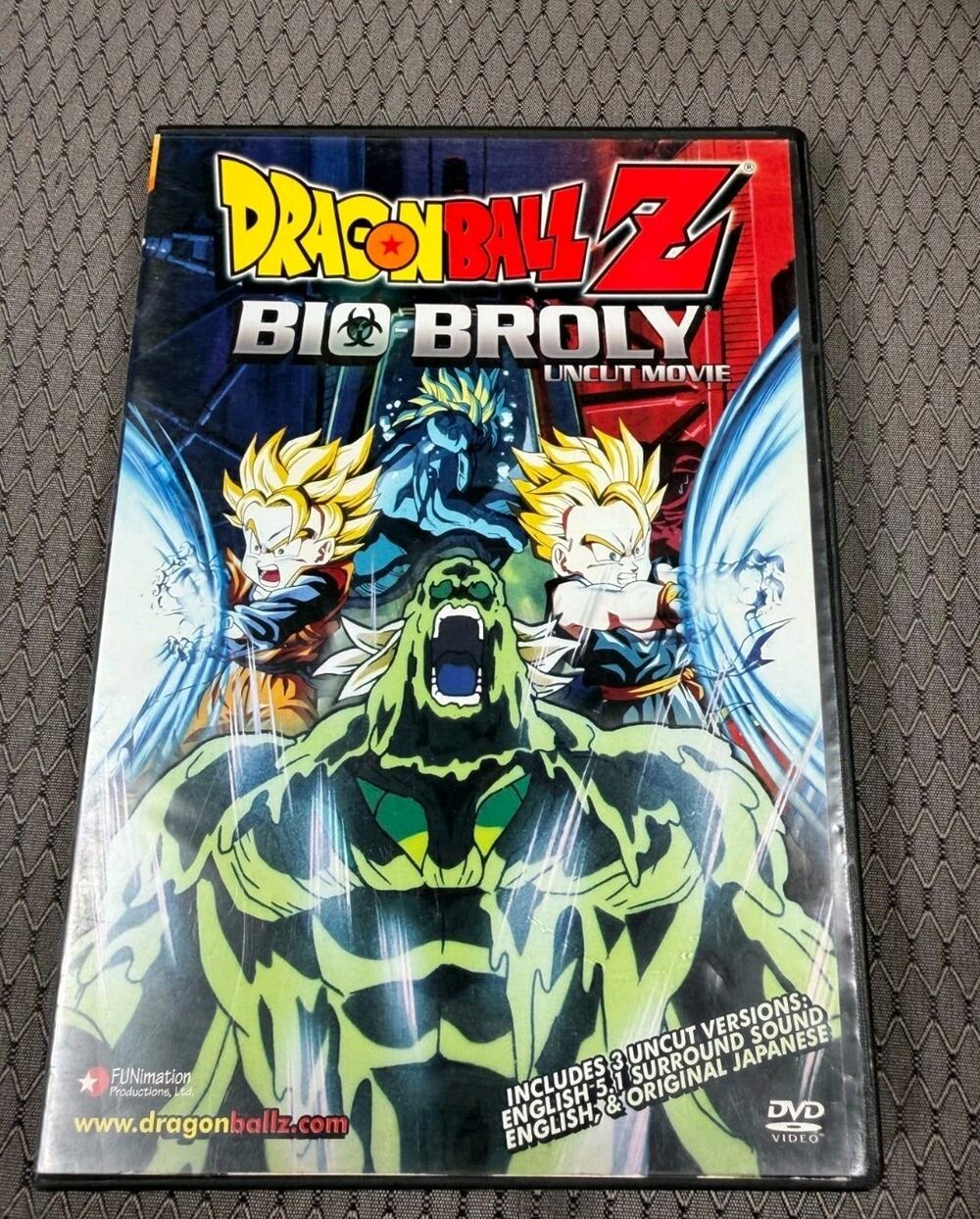 Dragon Ball Z: Bio-Broly Uncut Movie DVD 1994 in Slim Case Good Condition